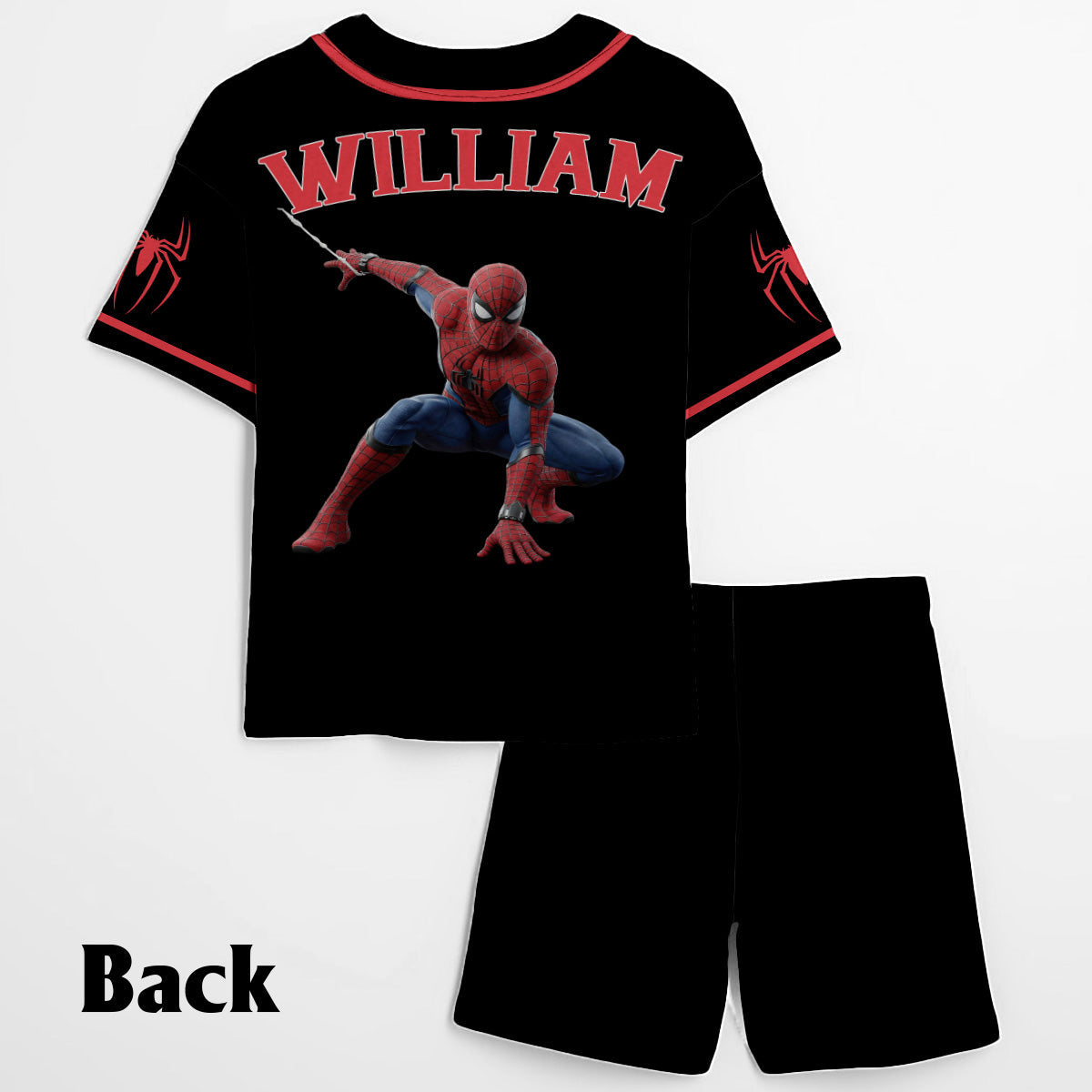 The Amazing Spider - Personalized Spider-Verse Kid Jersey Shirt & Shorts