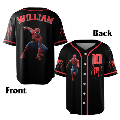 The Amazing Spider - Personalized Spider-Verse Kid Jersey Shirt & Shorts