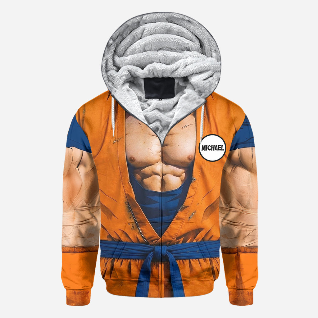 Strongest Ball Warrior - Personalized Seven Balls All Over Shirt
