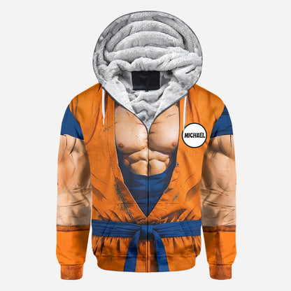 Strongest Ball Warrior - Personalized Seven Balls All Over Shirt