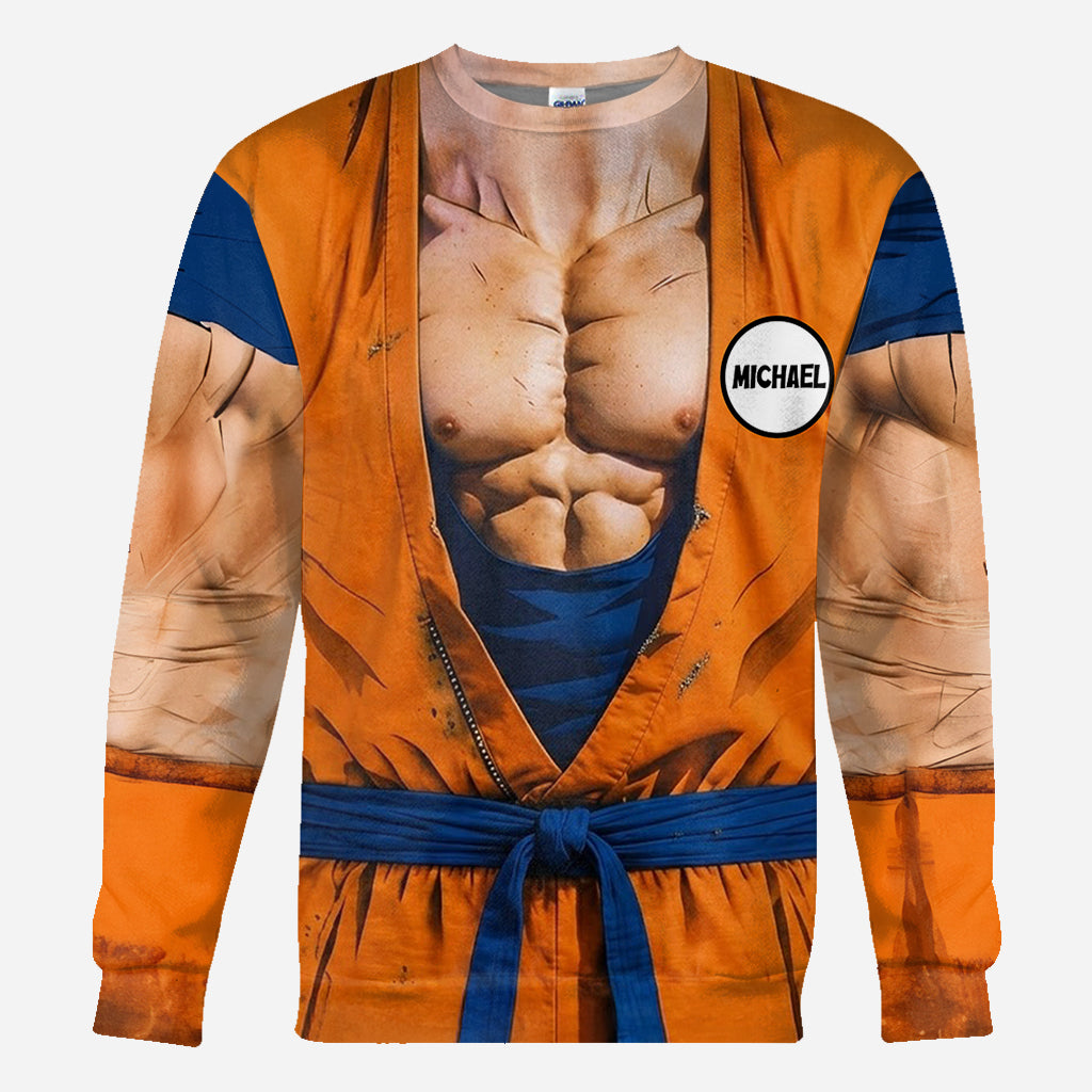 Strongest Ball Warrior - Personalized Seven Balls All Over Shirt