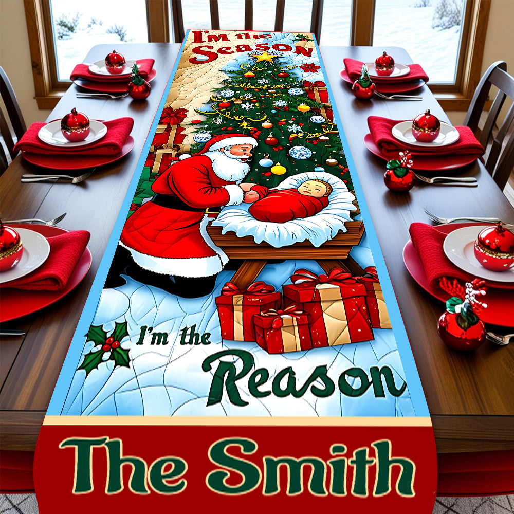 I'm The Reason - Personalized Christian Table Runner