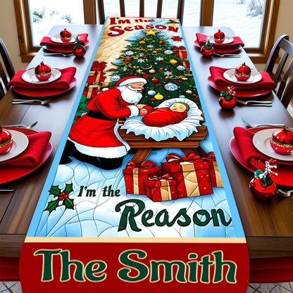 I'm The Reason - Personalized Christian Table Runner