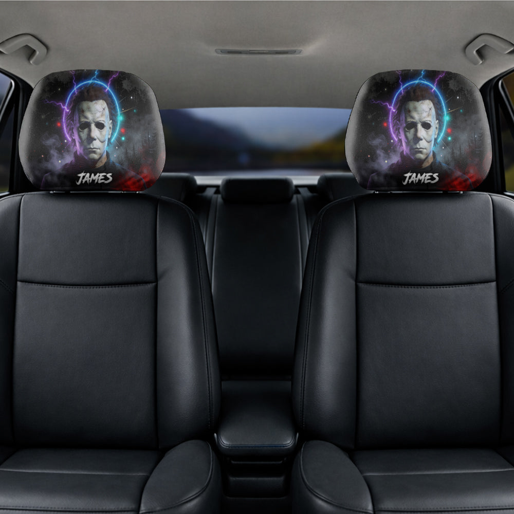 Horror Character - Personalized Horror Character Car Headrest Covers