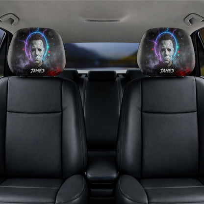 Horror Character - Personalized Horror Character Car Headrest Covers