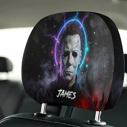 Horror Character - Personalized Horror Character Car Headrest Covers