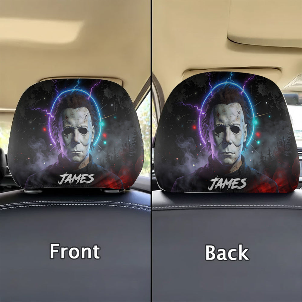 Horror Character - Personalized Horror Character Car Headrest Covers