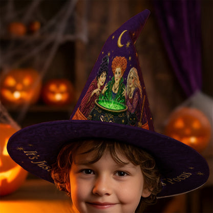 Halloween Time - Personalized Three Witches Quilt Witch Hat