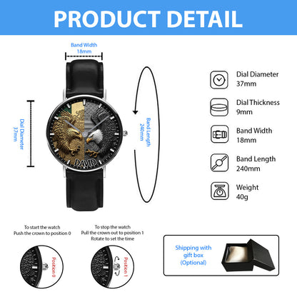 My Roots, My Timepiece - Personalized Expats Hand Watch