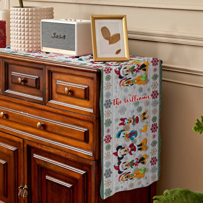 Magical Christmas - Personalized Mouse Table Runner