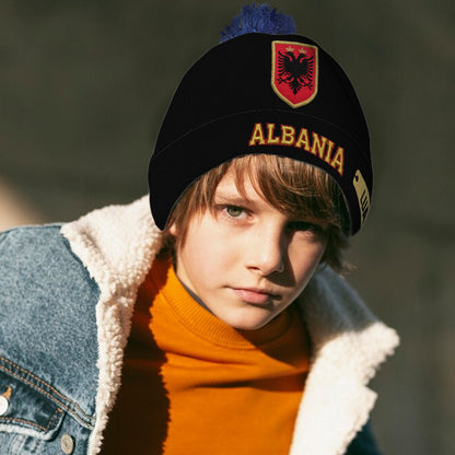 Proud Albania - Personalized Expats Beanie Hat