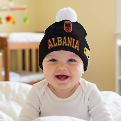 Proud Albania - Personalized Expats Beanie Hat