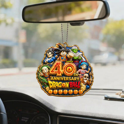 Dragon Ball 40th Anniversary - Personalized Seven Balls Premium 3D Ornament
