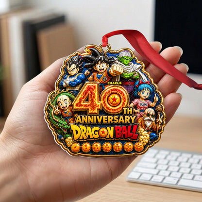 Dragon Ball 40th Anniversary - Personalized Seven Balls Premium 3D Ornament