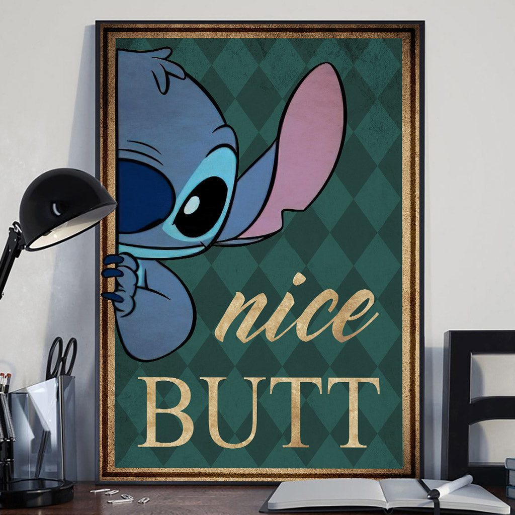 Ohana Nice Butt - Ohana Canvas And Poster