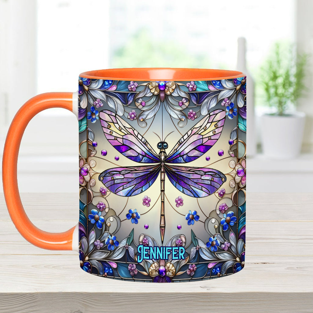 Green Lady - Personalized Gardening Accent Mug
