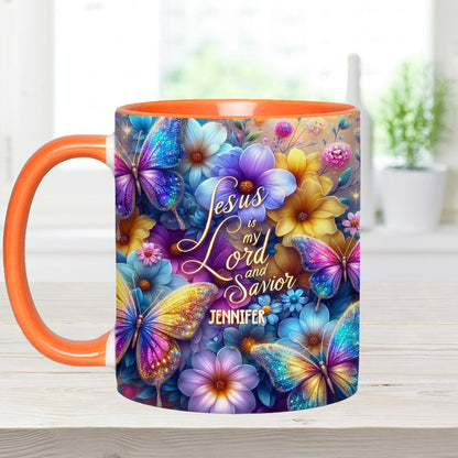 Jesus Is My Lord - Personalized Christian Accent Mug