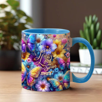 Jesus Is My Lord - Personalized Christian Accent Mug