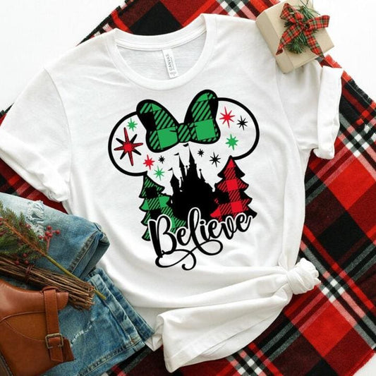 Believe Mouse T-shirt and Hoodie 0823