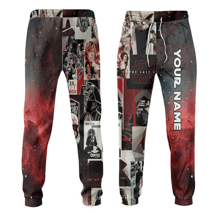 Dark Side - Personalized The Force Hoodie and Sweatpants
