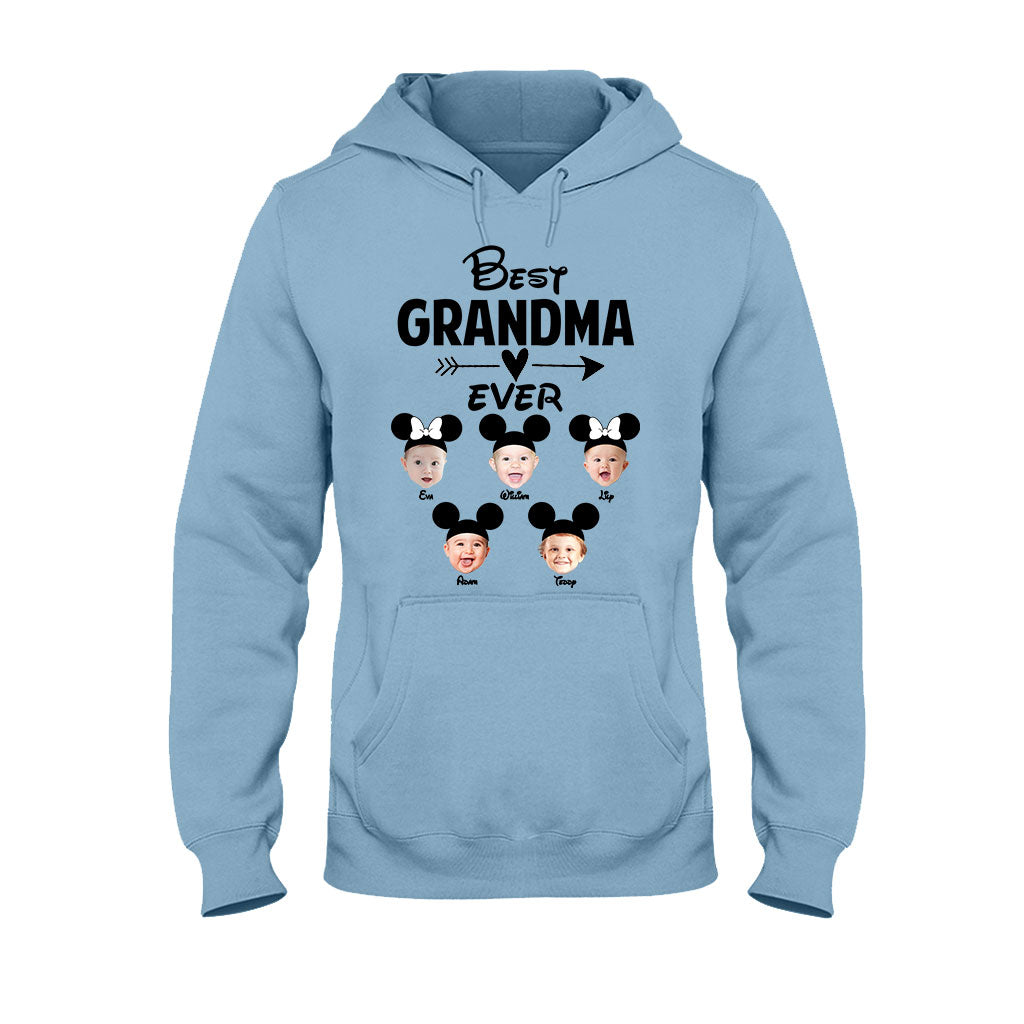 Best Grandma Ever - Personalized Mouse T-shirt and Hoodie