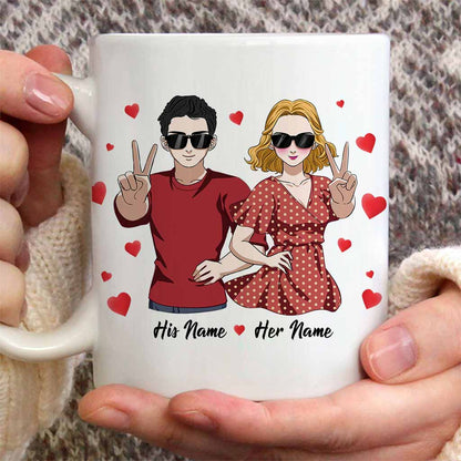 Pain In That - Personalized Couple Mug