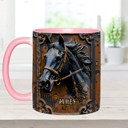 Beautiful Horse - Personalized Horse Accent Mug