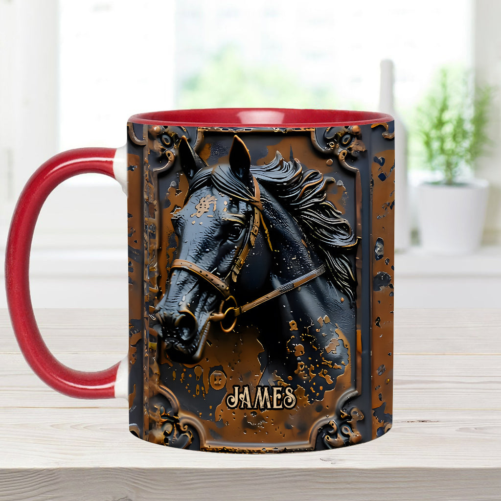 Beautiful Horse - Personalized Horse Accent Mug