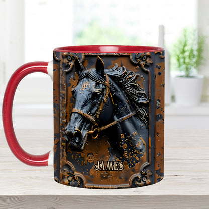 Beautiful Horse - Personalized Horse Accent Mug