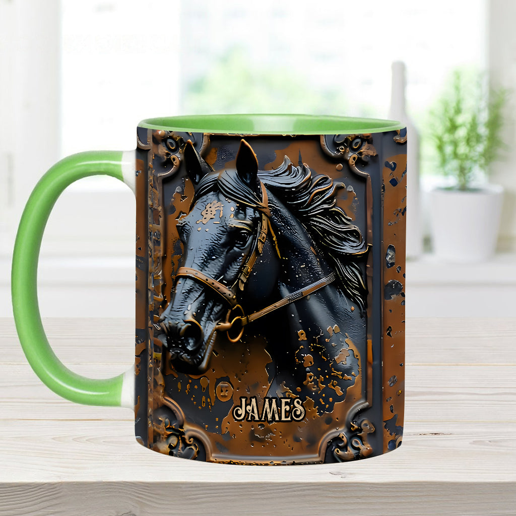 Beautiful Horse - Personalized Horse Accent Mug