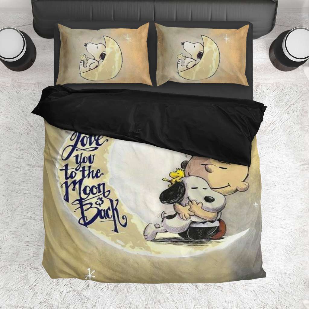 I Love You To The Moon And Back Bedding Set 0523