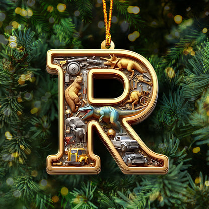 Merry Christmas - Personalized Kid Ornament