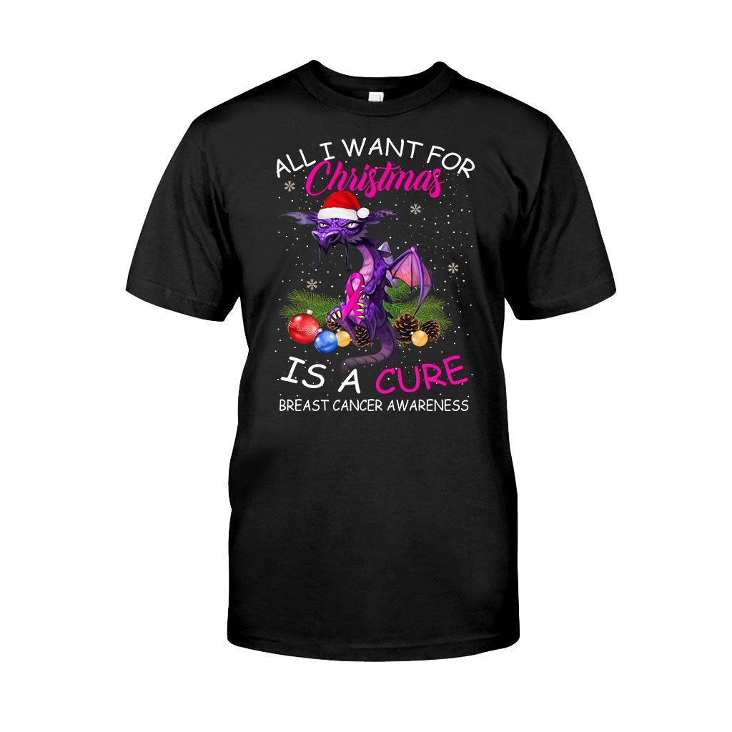 All I Want - Breast Cancer Awareness T-shirt and Hoodie