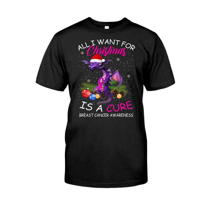 All I Want - Breast Cancer Awareness T-shirt and Hoodie