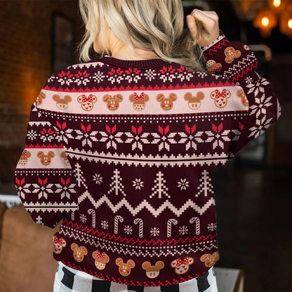 Merry Christmas - Personalized Mouse Sweater