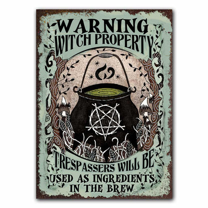 No Trespassing - Rectangle Metal Sign