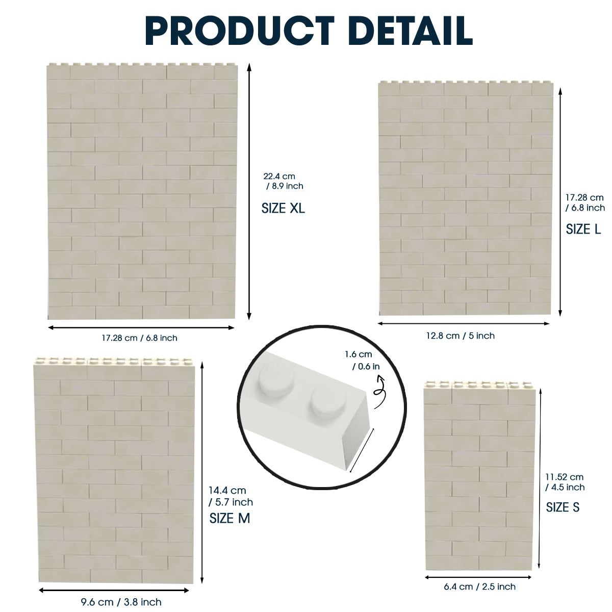 I Choose You - Personalized Monster Trainer Vertical Rectangle Building Brick Blocks Printed On Both Sides