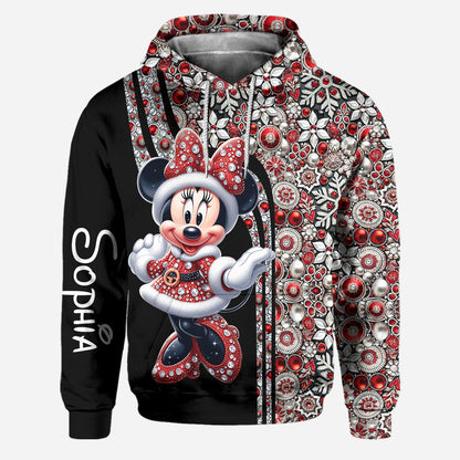 Cute Mouse Ears - Personalized Mouse Hoodie and Leggings