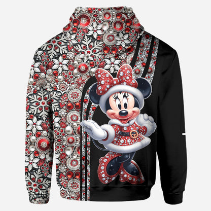 Cute Mouse Ears - Personalized Mouse Hoodie and Leggings
