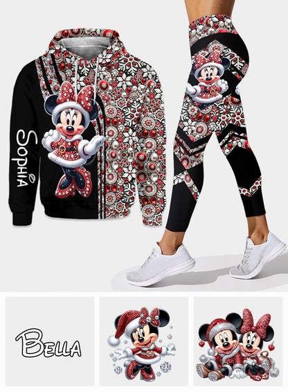 Cute Mouse Ears - Personalized Mouse Hoodie and Leggings