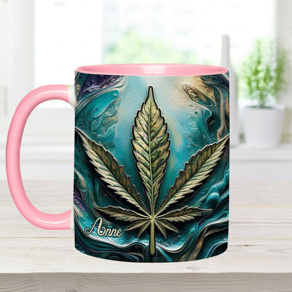 Psychedelic - Personalized Weed Accent Mug