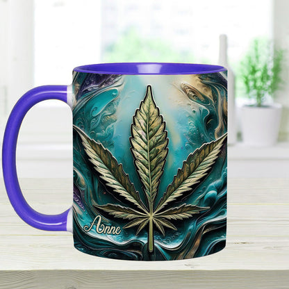 Psychedelic - Personalized Weed Accent Mug