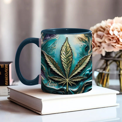 Psychedelic - Personalized Weed Accent Mug
