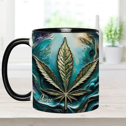 Psychedelic - Personalized Weed Accent Mug