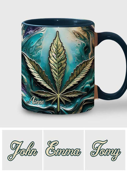 Psychedelic - Personalized Weed Accent Mug