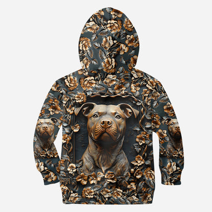 Strong Pitbull - Personalized Dog All Over Shirt