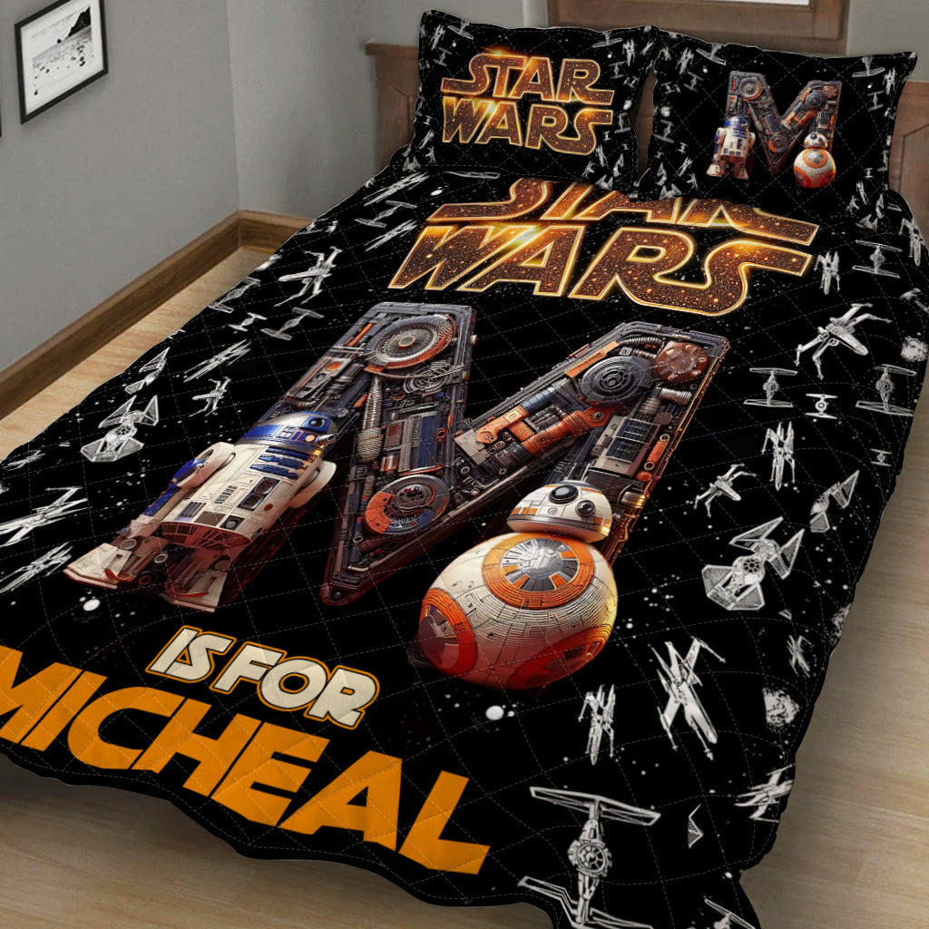 My Dream World - Personalized Mouse Quilt Set