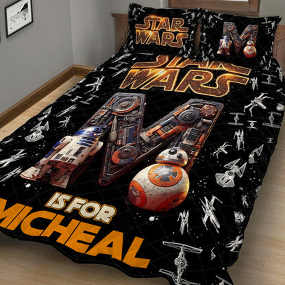 My Dream World - Personalized Mouse Quilt Set