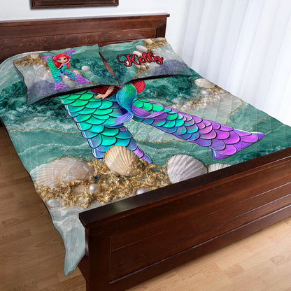 My Dream World - Personalized Mouse Quilt Set