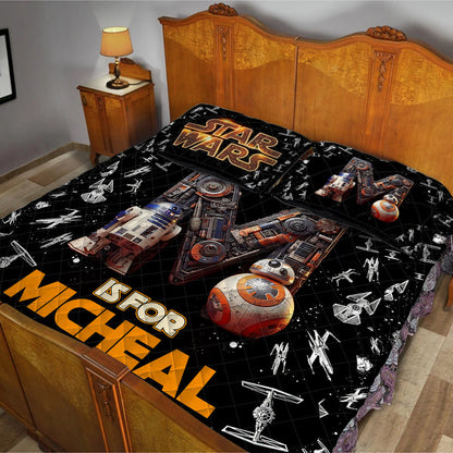 My Dream World - Personalized Mouse Quilt Set